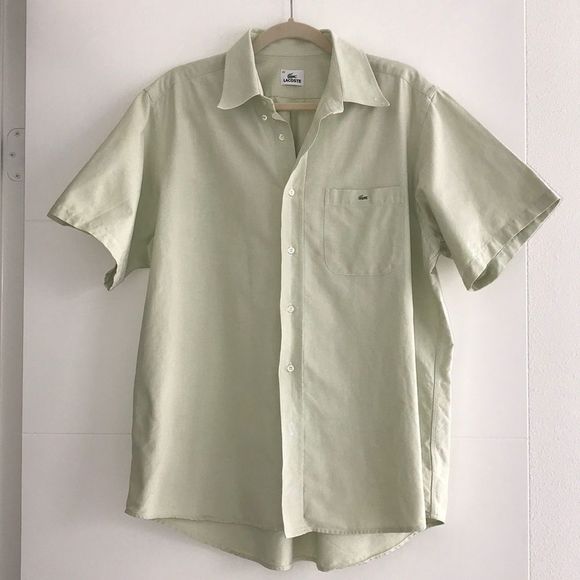 Lacoste Other - Lacoste Grass Green Button Down Shirt